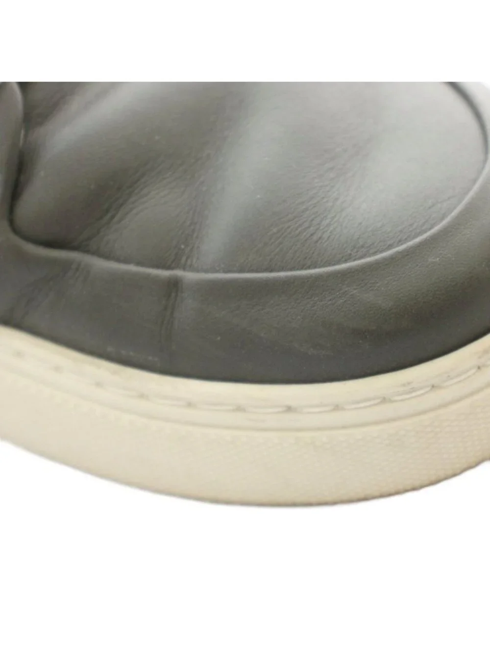 Bottega Veneta Sneakers Low Cut Leather Gray 39